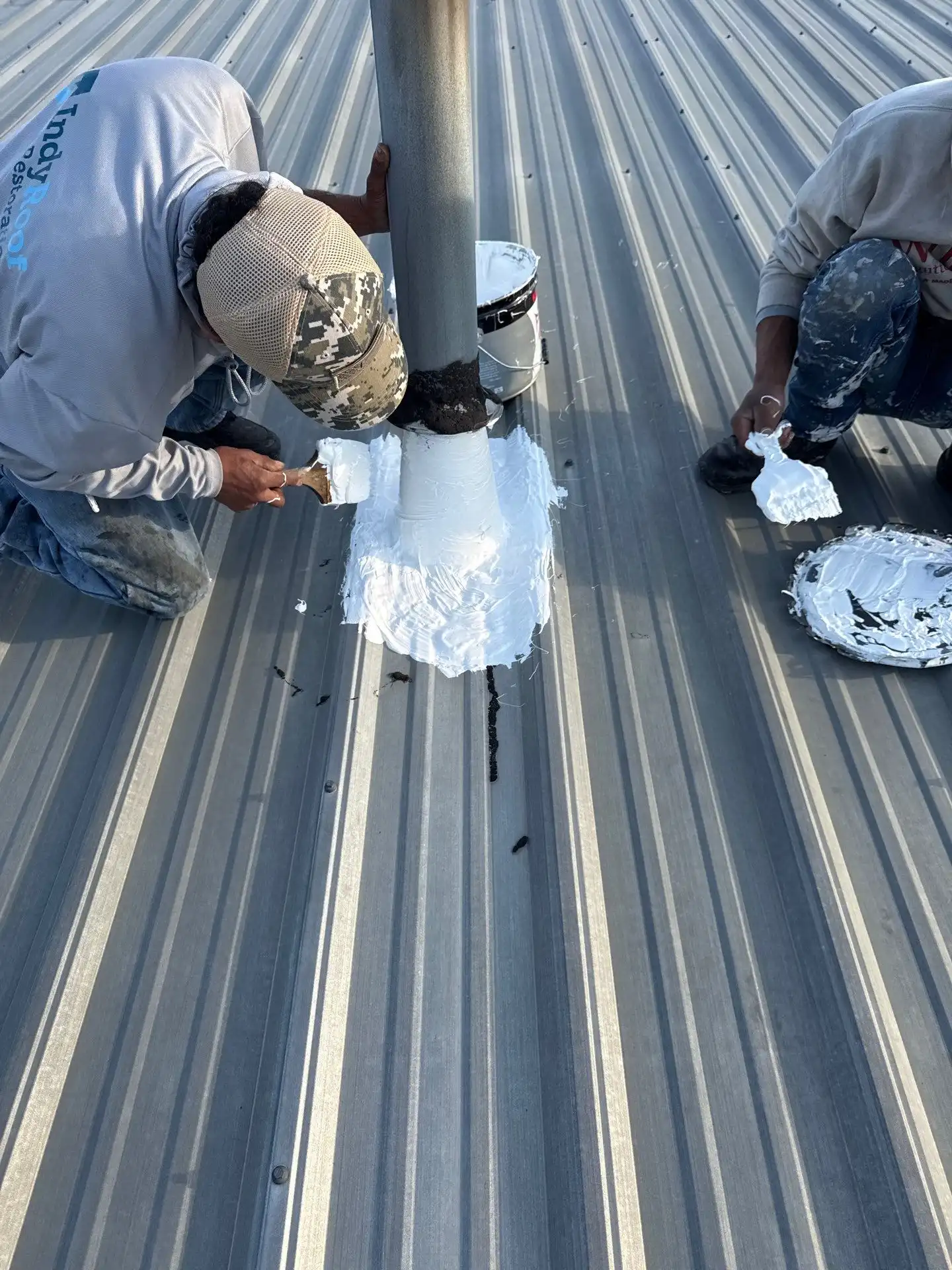 Hail-Damaged Metal Roof in Bargersville? Inspection and Claims